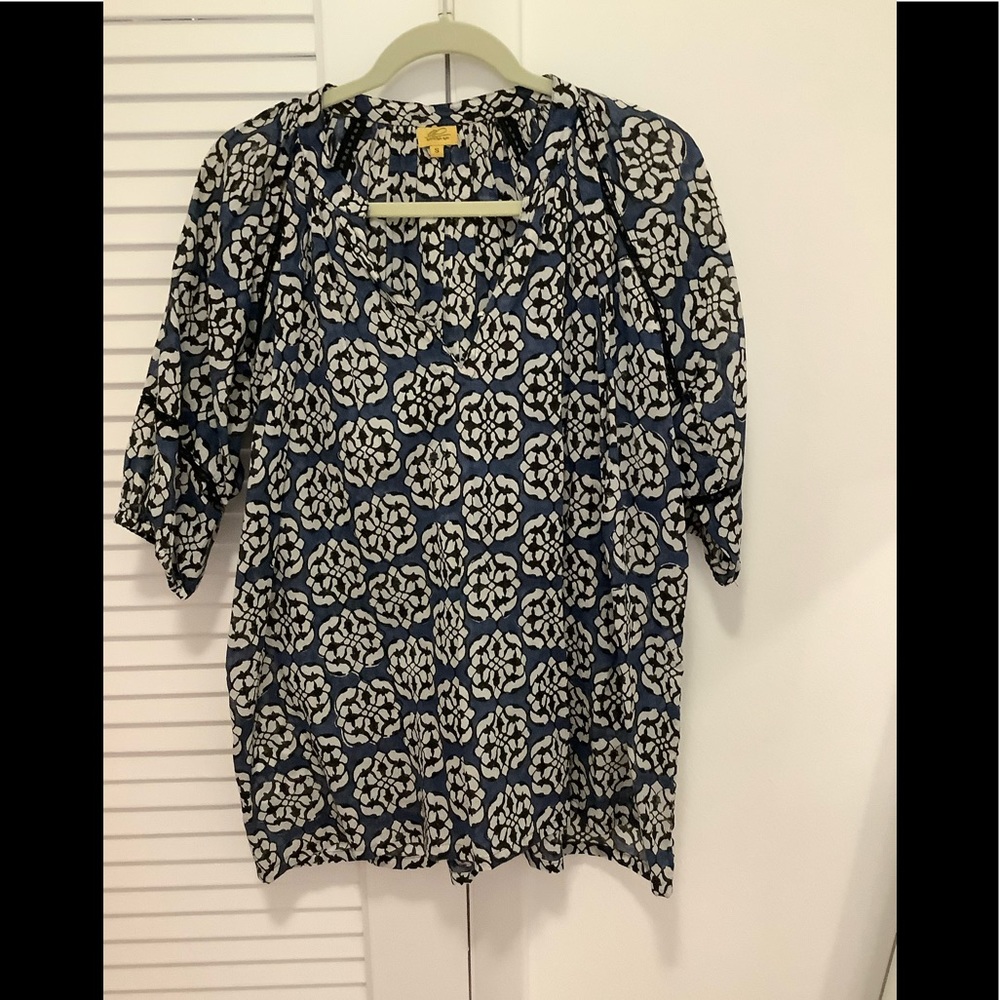 Roller Rabbit s/s swing blouse